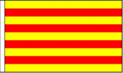Catalonia Table Flags